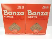Banza Elbows Pasta Noodles Made from Chickpeas High Protein 8oz Ea Lot of 4