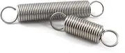 Dual Hook Tension Spring,10Pcs Extended Compressed Spring 0.5mm Thickness 15-50mm Small Dual Hook Tension Spring 0.5X5X35mm (Color : 0.5x5x25mm)