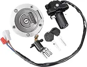 Ignition Key Switches for XT660 XT660Z for Tenere MT03 MT-03 YZF R6 R6 YZF-R1 R1 XJ6 XJ6F XJ6N FJ09 Fuel Gas Cap Ignition Switch Seat Lock Key Kit Ignition Barrel Key Switch