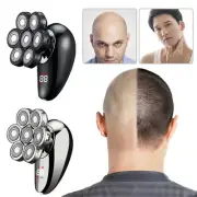 5-in-1 Electric Shaver Rechargeable Bald Head Hair Beard Trimmer Razor For Men