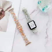 Resin Transparent Correa Strap for Apple Watch