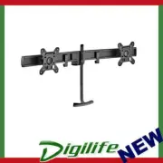 Atdec AWM-LR-B Crossbar for Monitor, Mounting Arm - Black - 2 Display(s) Support