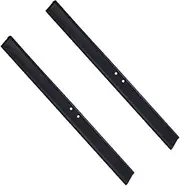 2PCS Replacement Silicon Rubber Squeegee Blade, 14 Inch (Black)
