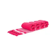 Nicola Spring Deluxe Turkish Cotton Bath Towels - Hot Pink - Pack Of 4