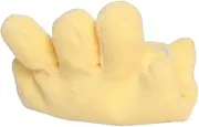 Healeved Finger Separators Bunion Finger Stretchers for Elderly Care Pressure Finger Divider Comfortable Soft Stick Yellow