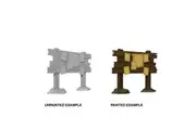 Wizkids Unpainted Deep Cuts Miniatures Bounty Board