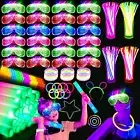 SHQDD 248 PCS Glow Party SuppliesNew Year Party Favors 24PCS Foam Glow Sticks...