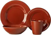 [Casa Domani] Portofino Dinner Set 16 Piece Gift Boxed Terracotta