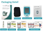 3-in-1 Blood Glucose/Cholesterol/Uric Acid Meter-Home Monitor with Test Strips1