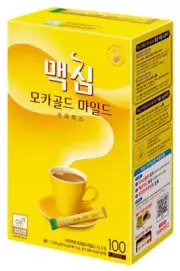 Maxim Mocha Gold Mild Coffee Mix Instant 100 Pcs Stick Instant Korean