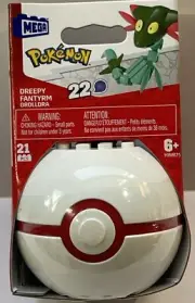 Mega Construx - Pokemon - DREEPY Fantyrm - HWR75 Series 22 - Premier Ball - New