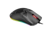 Havit MS1023 RGB Backlit 6400 DPI Honeycomb Shell Gaming Mouse