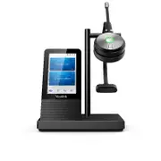 Yealink WH66 Mono UC DECT Wireless Headset, UC Workstation, HD Voice, 2-Mic Noise Cancellation330 Adjustable, Leather Ear Cushions,Teams Certified WH66-M-UC