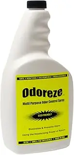 ODOREZE Natural All Purpose Deodorizer & Cleaner: 32 oz. Concentrate Makes 128 Gallons
