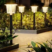 HIGH-POWER 2-in-1 Warm&Cold,8 Pack SUPER BRIGHT Solar Lights Outdoor IP65 Wat...