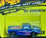 Matchbox Superfast 62 Corvette, Blue, #32, 1/64, "Get In The Fast Lane"