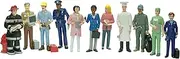 Miniland Miniland27388 Jobs 11 Figures, Multi-Color