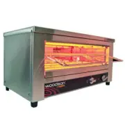 Woodson W.GTQI.15 Multi-Function Glass Element Toaster Griller