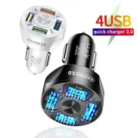 在飛比找蝦皮購物優惠-48W Car Charger 4 USB Quick Ch