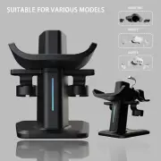 Display Stand Charging Storage Dock with LED for Quest 2 3/Vision Pro VR Headset
