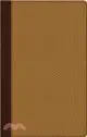 Holy Bible ― English Standard Version Brown/Goldenrod Trutone Herringbone Design Ultrathin Bible