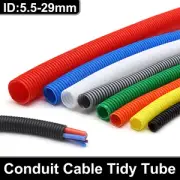 Conduit Split & Non Split Flexible Tube Cable Tidy Trunking Organiser