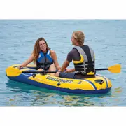 INTEX Challenger 2 Set Inflatable Boat with Oars and Pump 68367NP