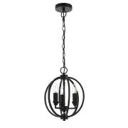 Kendall Modern Pendant Hanging Lamp Light Metal Black