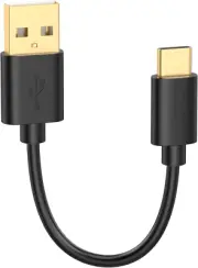 Cablecreation Short USB C Cable 6 Inch USB C to USB a Fast Charging 3A USB a ...