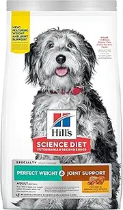 Hill’s Science Diet Adult Perfect Weight + Joint Support Dry Dog Food 11.3kg