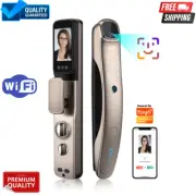 Tuya Electronic Door Lock Face Recognition Lock Digital Security Touch Screen
