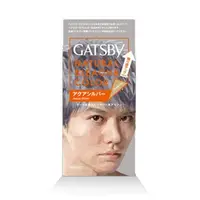 在飛比找7-ELEVEN線上購物中心優惠-GATSBY 無敵顯色染髮霜(水漾銀灰) 雙氧乳70ml、染