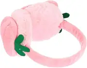 [SHERCHPRY] Carrot Ear Muffs Unisex Foldable Men Ear Muffs Earbuds Ear-muffs Ear Muffs Winter Women Warm Earmuff Mouse Ears Nose Grey Plush