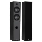 ⭐Dayton Dual 6.5” Bass Drivers Classic Floor-Standing Tower Speaker Pair Black⭐