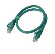 8Ware 50cm Cat6a UTP Snagless Ethernet Cable Network LAN RJ45 Connector Green