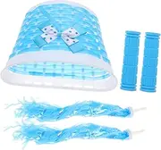MUELODSIC 1Set Bike Basket Streamers Kit Bicycle Basket Accessories for Boys Decorative Handlebar Streamers for Tricycles Bikes Fun Birthday Party Favor