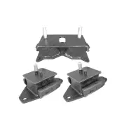 Front + Rear Engine Mount Kit for Toyota Landcruiser HZJ105R 4.2L 6Cyl Diesel