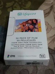 Lifeprint 50 pack of film for Lifeprint Augmented Reality Photo AND Video Printe