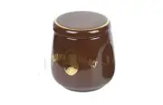 "Sherlock Holmes Classic" Ceramic Tobacco Jar - Brown