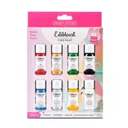 8pk Edible Decorative Paint by Sweet Sticks 15ml