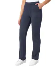 NWT Mondetta Women's Herringbone Straight Leg Pants Blue Size M $50 10HL298