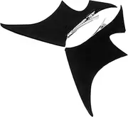 1 Pair Hair Clip Mini Metal Hair Claw Clips Halloween Hairpin Halloween Hair Clips Mini Hair Claw High Ponytail Clips Aesthetic Claw Clips Metals and Sponges Black