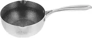 [GRADENEVE] Stainless Steel Snow Pan Non Stick Frying Pan Griddle Egg Fryer Fry Pans Deep Fryer Non Stick Egg Pan Non Stick Egg Frying Pan Honeycomb Pans Nonstick Fried Egg Pan Breakfast Pan