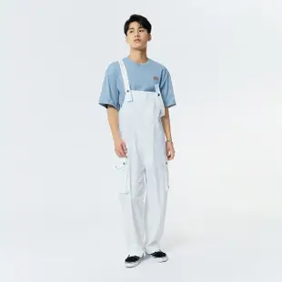 【Dickies】男款白色雙口袋設計版型吊帶褲｜DK010907C4D