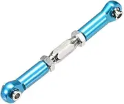 XYWHPGV RC Front/Rear Steering Linkage Servo Link Pull Rod Turnbuckle 64mm (Blue)(3ccbd 01c8a 00ed0 10102 fc724 ddf94