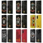 OFFICIAL GUNS N' ROSES VINTAGE LEATHER BOOK CASE FOR SAMSUNG PHONES 1