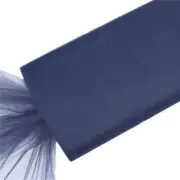 Navy Blue TULLE NET FABRIC 54" wide x 40 yards Bolt Crafts Sewing Put-up Wedding