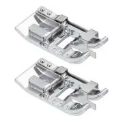9902 Overcast Overlock Sewing Machine Presser Foot, 2Pcs