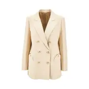 [BLAZE] BLAZE 'Everynight' double-breasted blazer Woman II II Beige