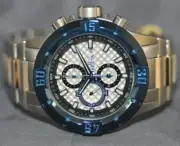 Invicta Men's Pro Diver Chronograph Silver Dial Stainless Steel Watch 12374